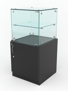 Прилавок "ИСТРА" №110 (с дверкой), Черный