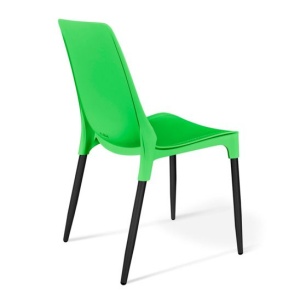 Стул Барнет, зеленый/ черный муар