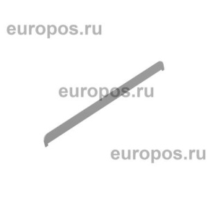 Разделитель алюминиевый высотой 25 мм ALU-DIV25, длина 480 мм