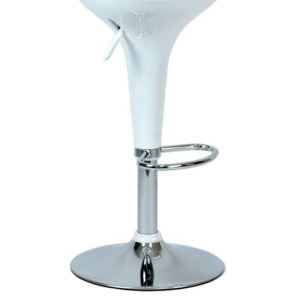 Барный стул Club белый глянец