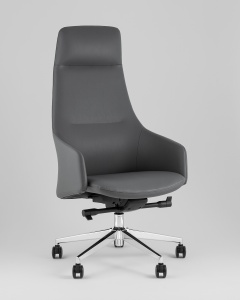 Кресло руководителя TopChairs A339 серый
