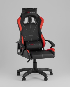 Кресло спортивное TopChairs Wyvern черно-красный