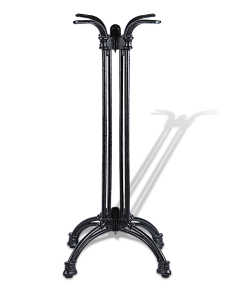 Основание стола из чугуна 110 см, черное, для кафе, серия Имперо, модель 3070H барное