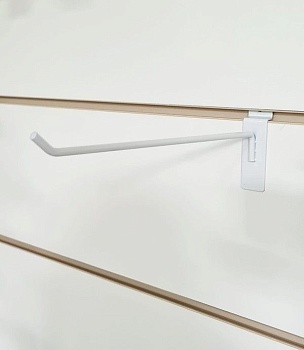 A*292/5 Крючок, длина 200мм, d=5мм,  без наконечника, белый