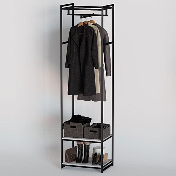 Стеллаж для одежды A2260-08-ЧБ 220х60х45