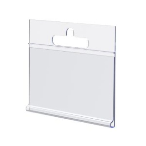 Ценникодержатель на крючок DBHH39 прозрачный, 70 мм