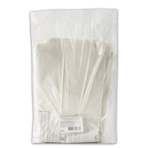 Мешки для мусора медицинские, в пачке 50 шт., класс А (белые), 30 л, 50х60 см, 15 мкм, АКВИКОМП