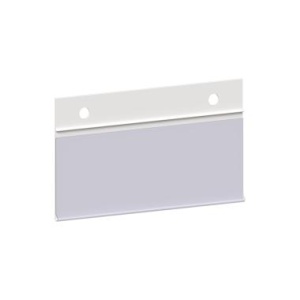 Ценникодержатель с клипсами DBH39 белый, длина 100 мм