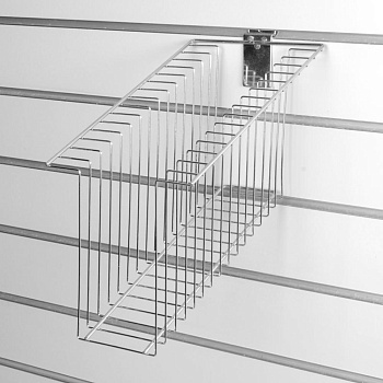 A119-15c - Держатель для колготок на 15 ячеек 185х300х180Н мм, хром