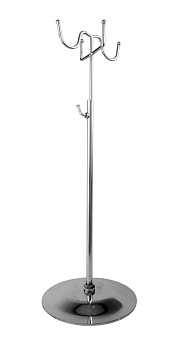 GO-6 Вешало настольное, H=380-780мм, основание d170мм, хром