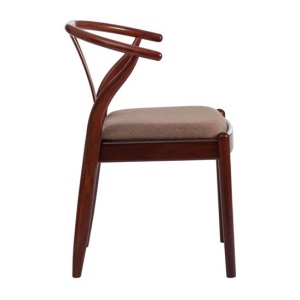 Стул Wishbone, коричневый/ темный орех
