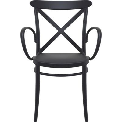Кресло пластиковое Cross XL, черный