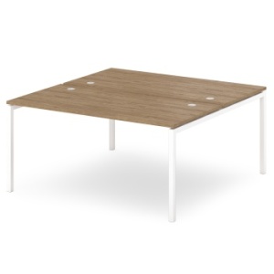 Столы на металлокаркасе с сечением трубы 40х40 мм Т-2 Сентида - Sentida (Восприятие) цвет Дуб Верцаска Карамель