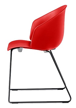 Кресло пластиковое Grace красный