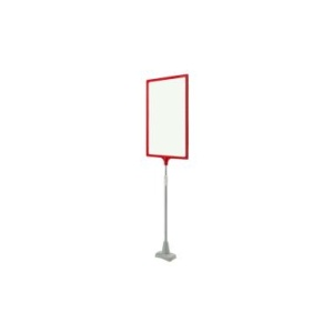 Стойка на магните MAG-XL-BASE с PFT-A4, высота 350-550 мм, цвет красный