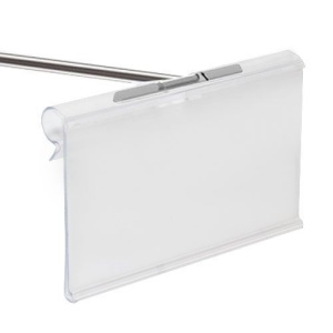 TZ 342 \ Крючок на решетку с ценникодержателем L-200мм