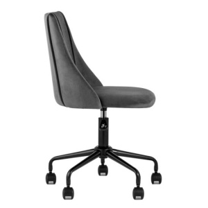 Стул офисный Сиана велюр серый