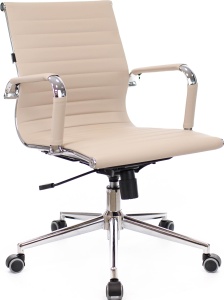 Кресло Everprof Leo Т Экокожа Бежевый