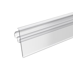 Ценникодержатель двухпозиционный LST52 длина 1318 мм, цвет прозрачный