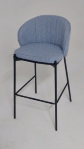 Барный стул WENDY TRF-10 небесно-голубой, ткань