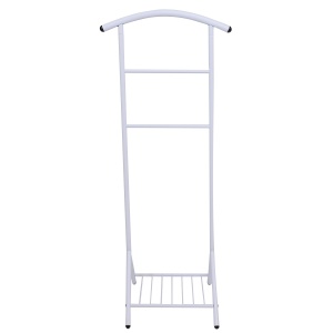 Вешалка напольная костюмная Luka, белый, металл
