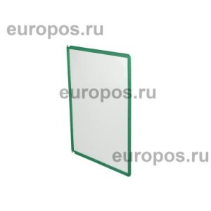 Рамка для перекидной системы DATAFRAME-A4, цвет зеленый