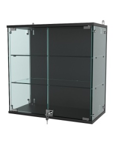 Витрина "АТРИУМ" настенная №1-1Г, Черный