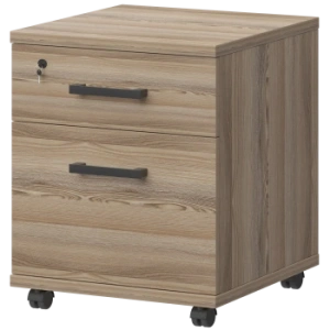 Тумба подкатная файловая Аргентум НТ-330.ЧФ Дуб сафари