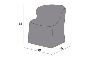 Защитный чехол на стул Милан