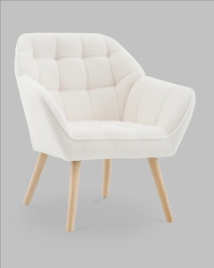 Кресло Вэйл тэдди белый