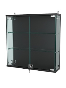 Витрина "АТРИУМ" настенная №1-1, Черный