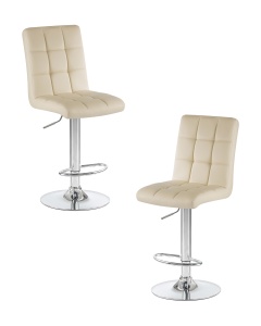Набор 2 шт Стул барный DOBRIN KRUGER, кремовый