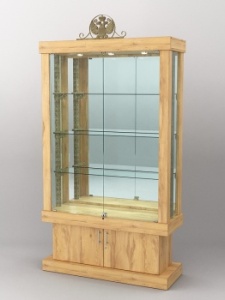 Витрина "Империя" №4-8, Дуб Золотистый