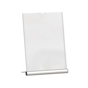 Менюхолдер SIGNHOLDER ALU-stand A4, цвет основания серый