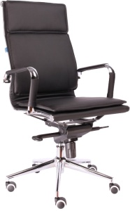 Кресло Everprof Nerey (Нэрэй) M Экокожа Черный