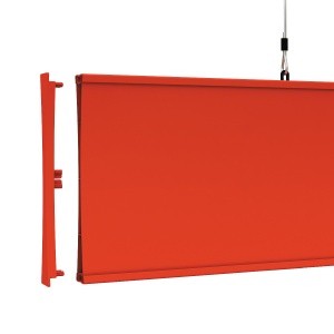 Заглушка PRICEBOARD END A5, цвет красный