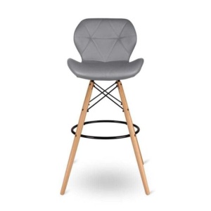 Cтул Eames DSWButterfly Барный Серый