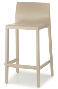 Стул полубарный пластиковый Kate тортора