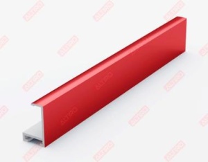 Профиль Нельсон ПН-01 крашенный красный, длина 3,05 м