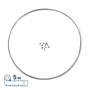 Комплект для подвешивания WIRE-SET-CLIP, длина троса 5 м